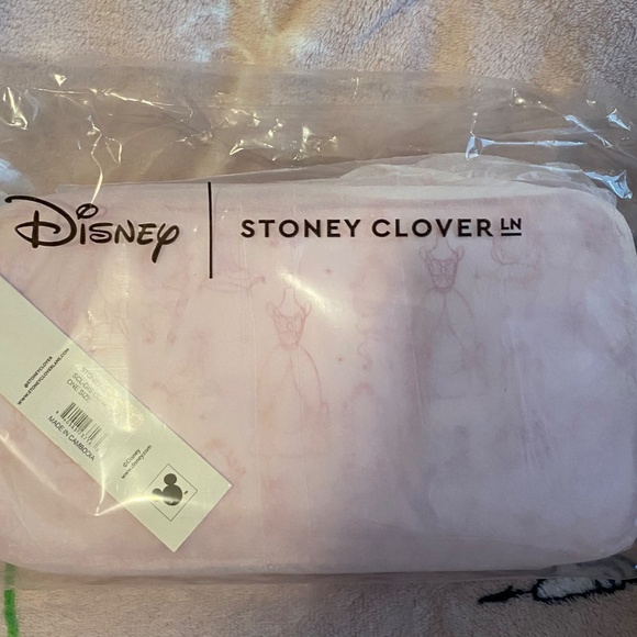 Stoney Clover Lane Cinderella Disney Small Pouch Pink - Picture 5 of 5